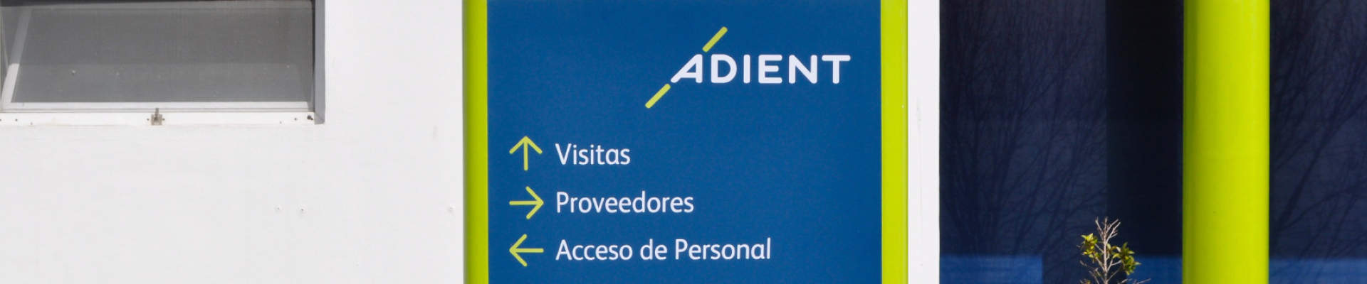 Global rebrand for Adient by Pearce Signs